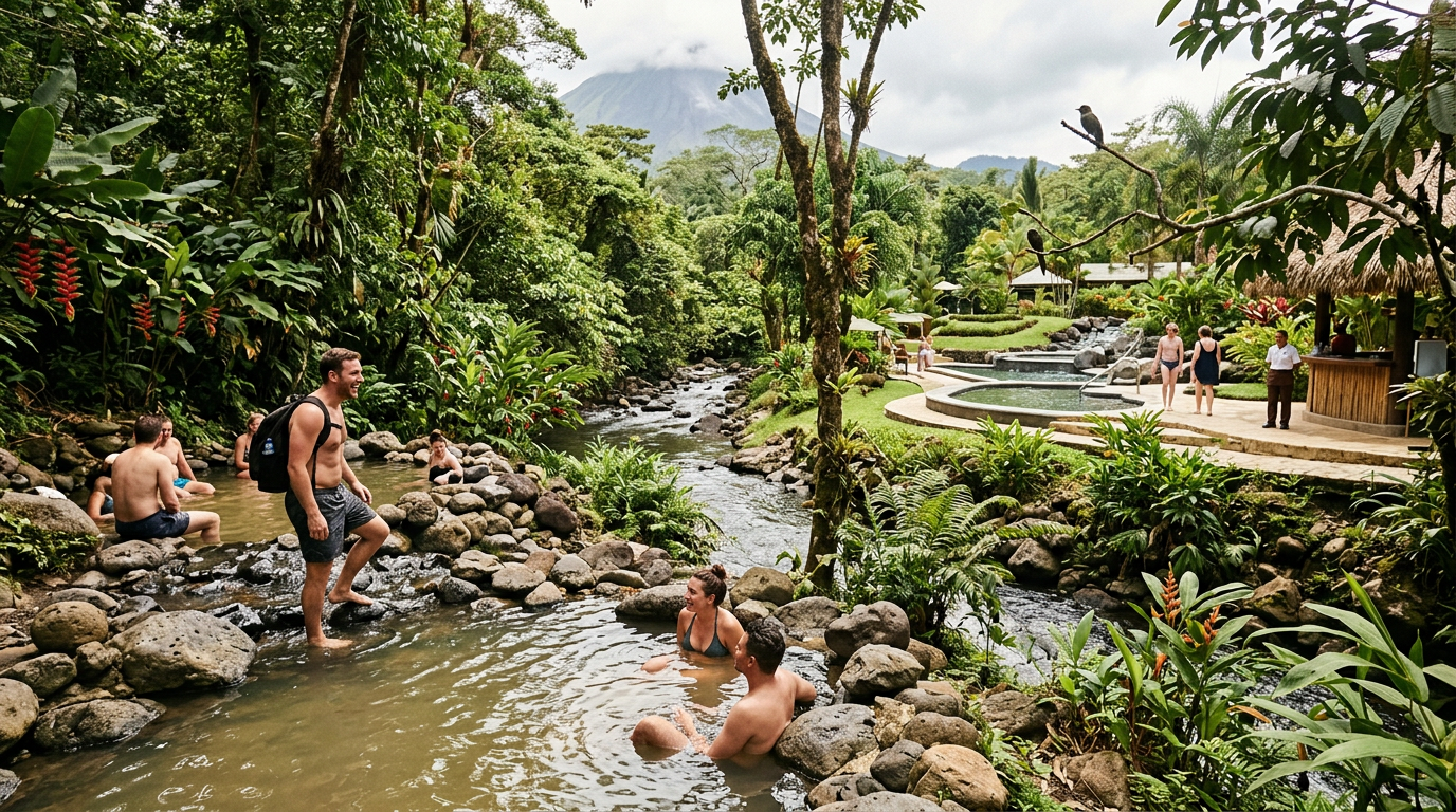 Best Hot Springs in La Fortuna: Free Pools vs Paid Resorts